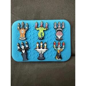 Loungefly Nightmare Before Christmas Candelabra Glow N Dark Complete 6 Pin Set.